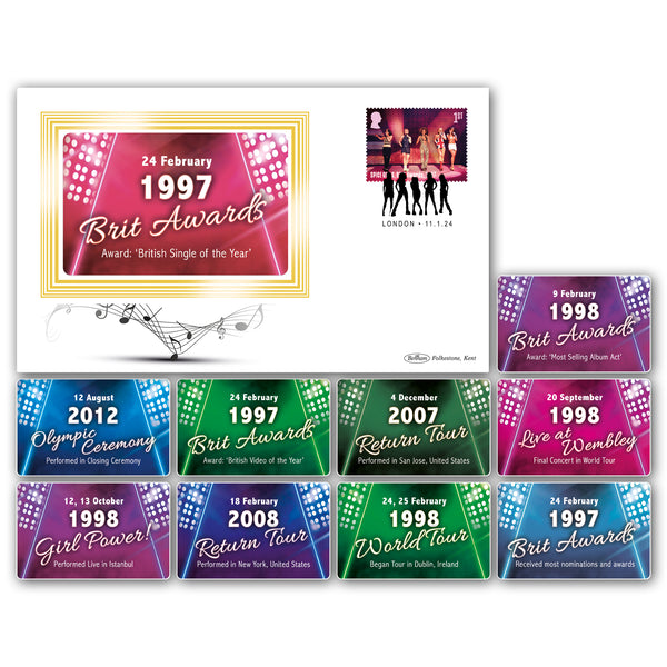 2024 Spice Girls Stamps BS Set