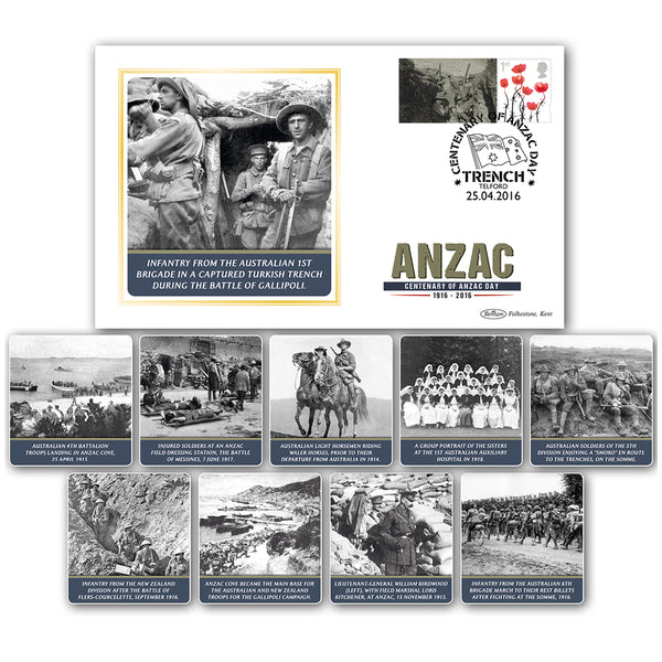 2016 Anzac Commemorative Sheet BSSP SET