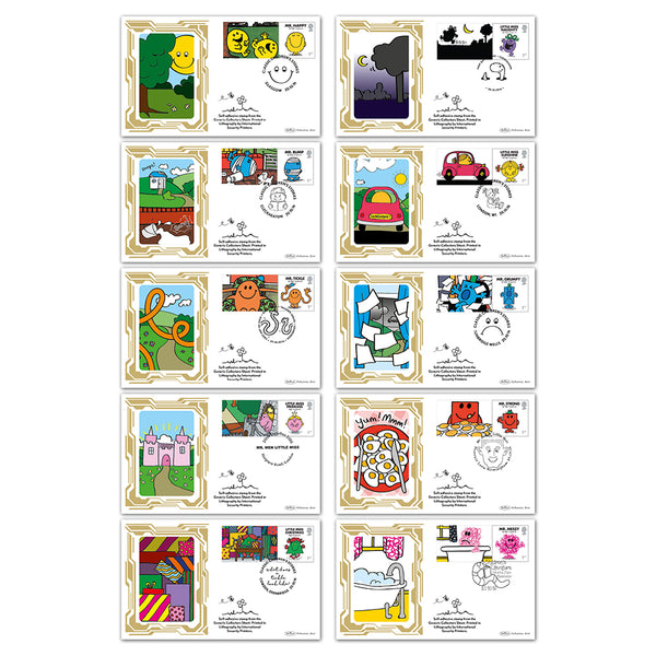 2016 Mr Men Generic Sheet BSSP Set
