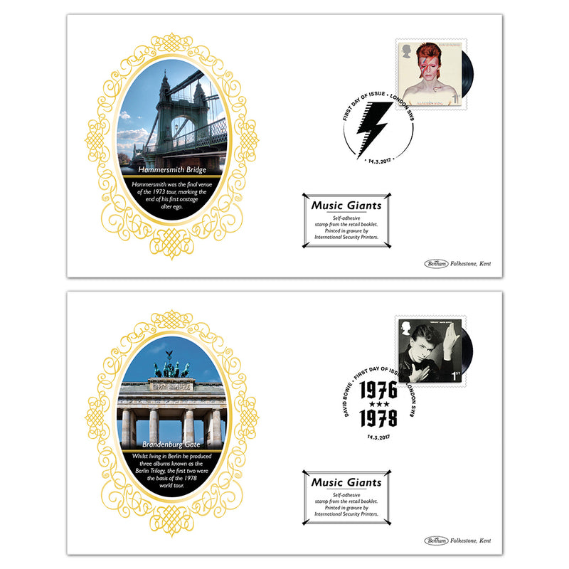 2017 David Bowie Retail Booklet BSSP Pair