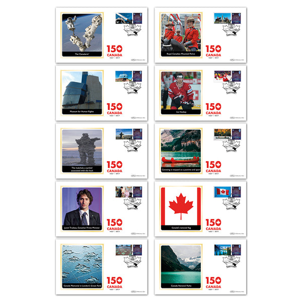 2017 Canada Commemorative Sheet BSSP Set