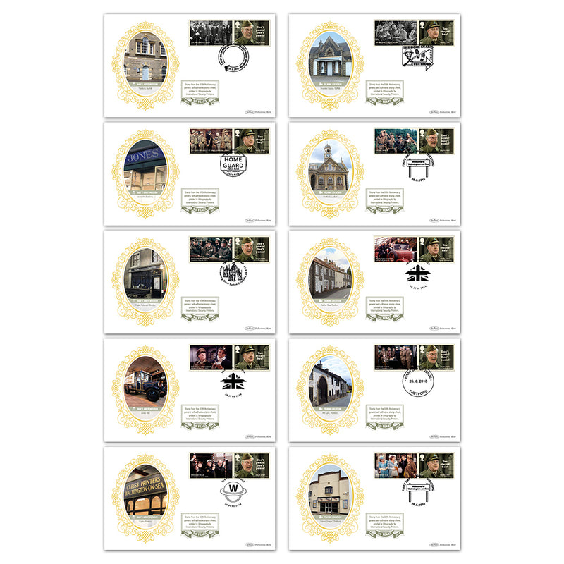 2018 Dad's Army Generic Sheet BSSP Set