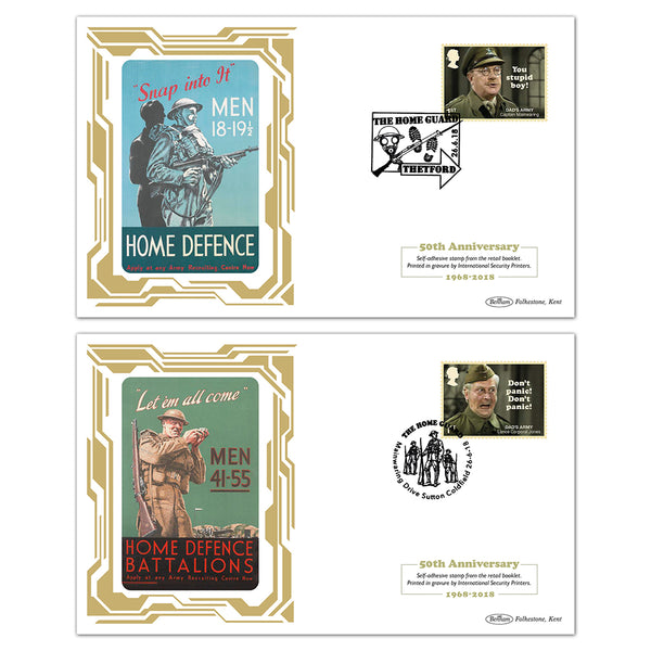 2018 Dad's Army Retail Booklet BSSP Pair of Covers