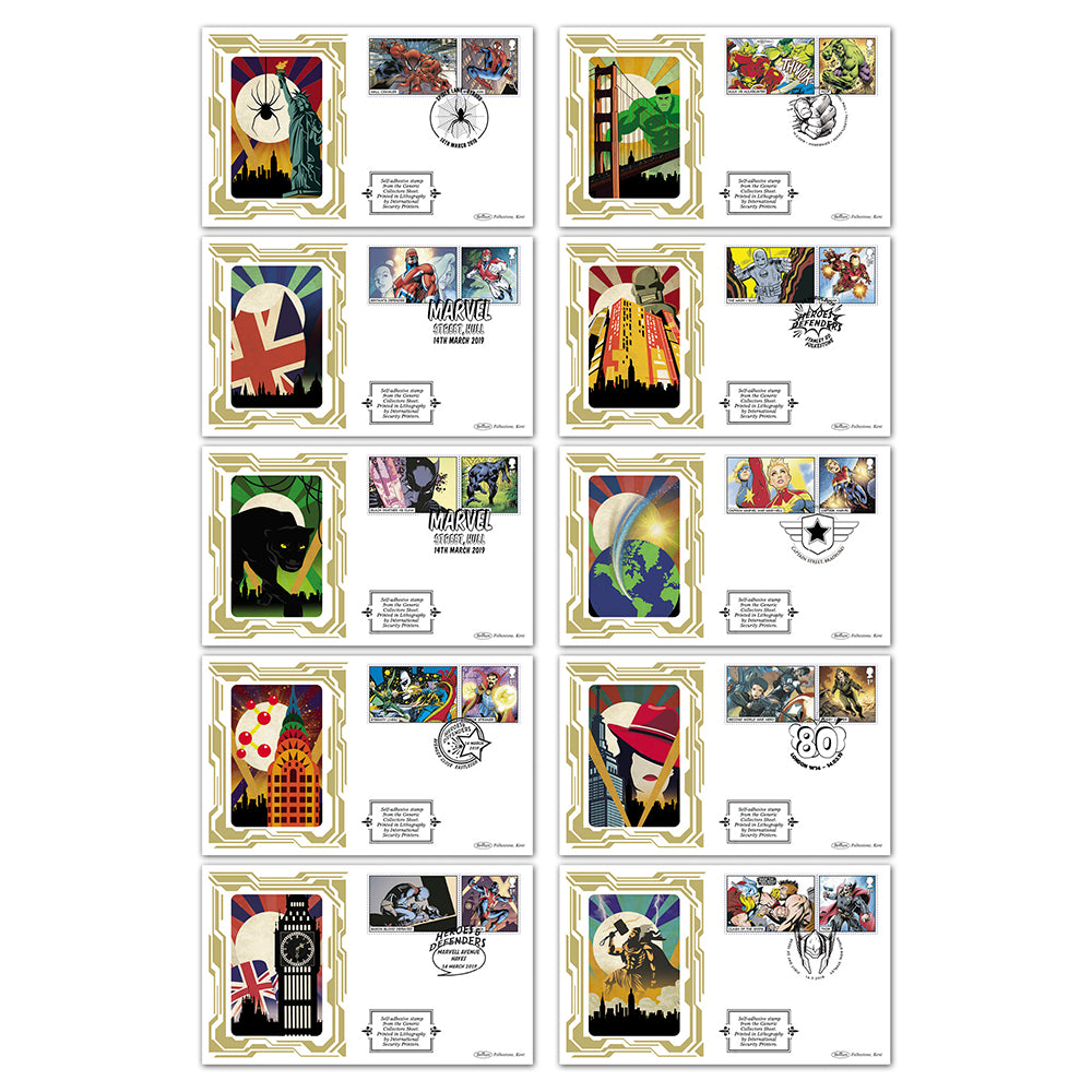2019 Marvel Generic Sheet BSSP Set