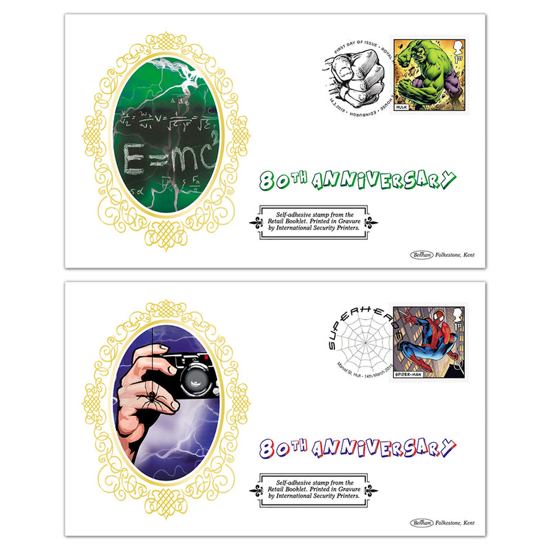 2019 Marvel Retail Booklet BSSP Pair of Covers