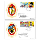 2021 Dennis and Gnasher Collector Sheet BSSP Set