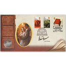 2000 Public Libraries Coin Cover - Signed by Leslie Thomas