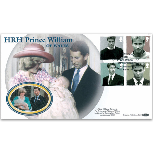 2003 Prince William's 21st Cover - St. Andrew's, Fife