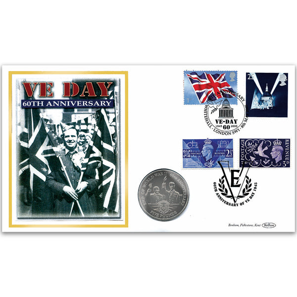 2005 VE Day 60th Coin Cover