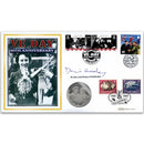 2005 VE Day 60th Coin Cover - Signed by Lord Healey