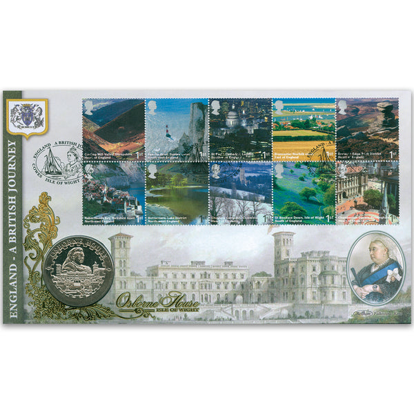 2006 British Journey: England Coin Cover