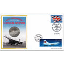 2006 Concorde: London to Bahrain 30th Coin Cover - Concorde Medallion