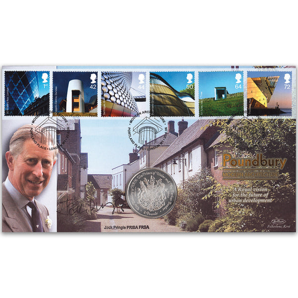 2006 Modern Architecture Coin Cover - Signed by Jack Pringle