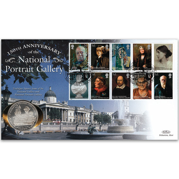 2006 National Portrait Gallery 150th Coin Cover