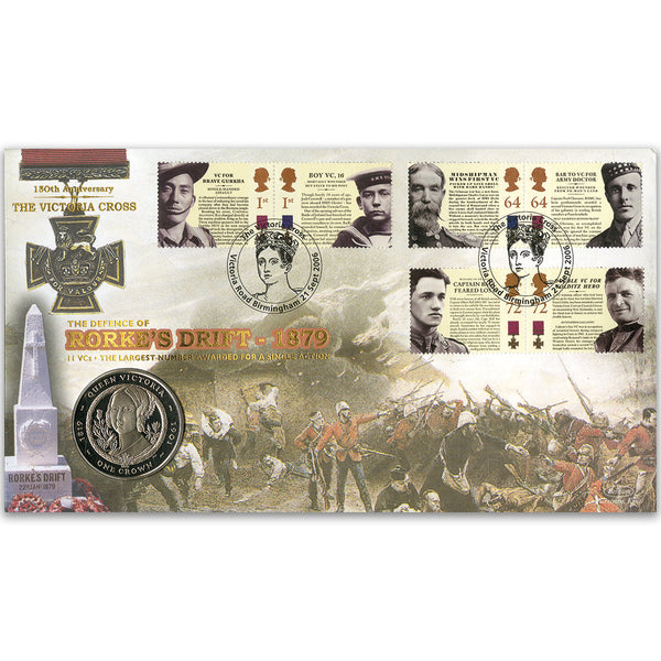 2006 Victoria Cross Stamps Coin Cover