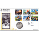 2007 Scouting Centenary Coin Cover - Signed by Rhys Jones