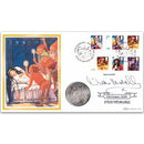 2008 Christmas Stamps Coin Cover - Signed Vicki Michelle