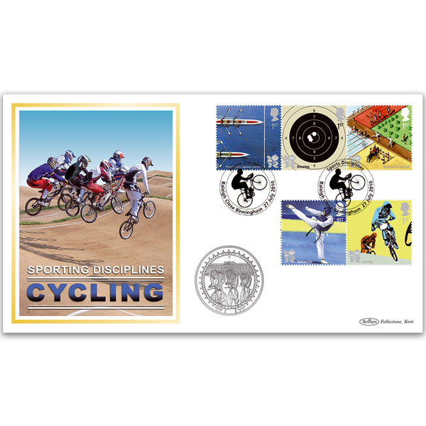 2010 Olympic & Paralympic Games II Stamps Coin Cover
