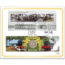 2011 Classic Locomotives of England M/S Coin Cover Signed Mark Tully