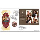 2011 Royal Wedding M/S Coin Cover - Signed by Paul Harrison
