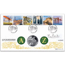 2011 A-Z of UK Landmarks Coin Cover 1 Signed Ian Rankin