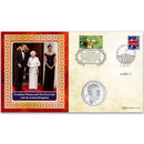 2011 Barack Obama State Visit Coin Cover -  Vanuatu Obama Coin