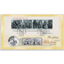 2012 Charles Dickens M/S Coin Cover - Signed Paul Nicholas