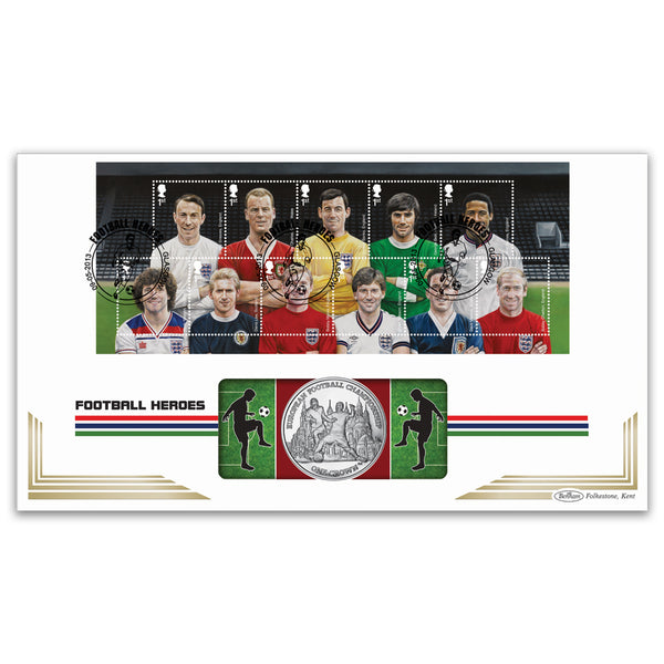 2013 Football Heroes M/S Coin Cover