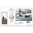 2013 Merchant Navy M/S Coin Cover - Signed Dr Duncan Redford