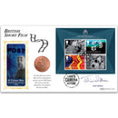 2014 Great British Films M/S Coin Cover - Signed Julian Wadham