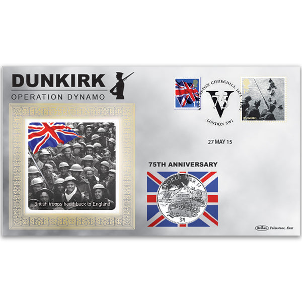 2015 Dunkirk Evacuation Special Coin Cover