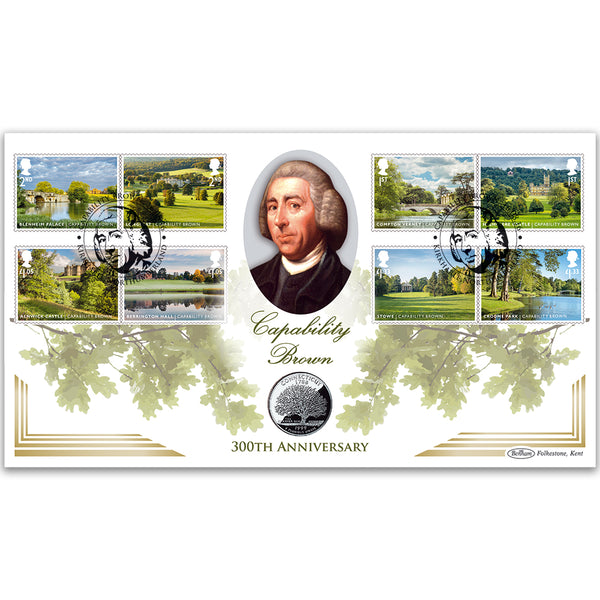 2016 Landscape Gardens Stamps Coin Cover