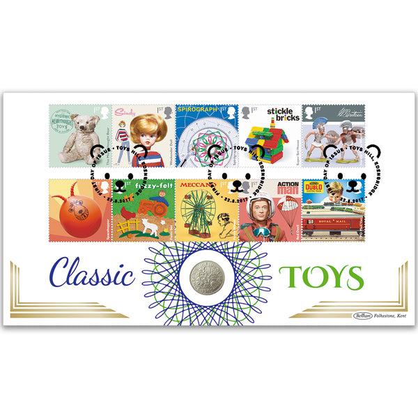 2017 Classic Toys Coin Cover