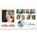 2017 Christmas Stamps Coin Cover Signed Clare Balding OBE