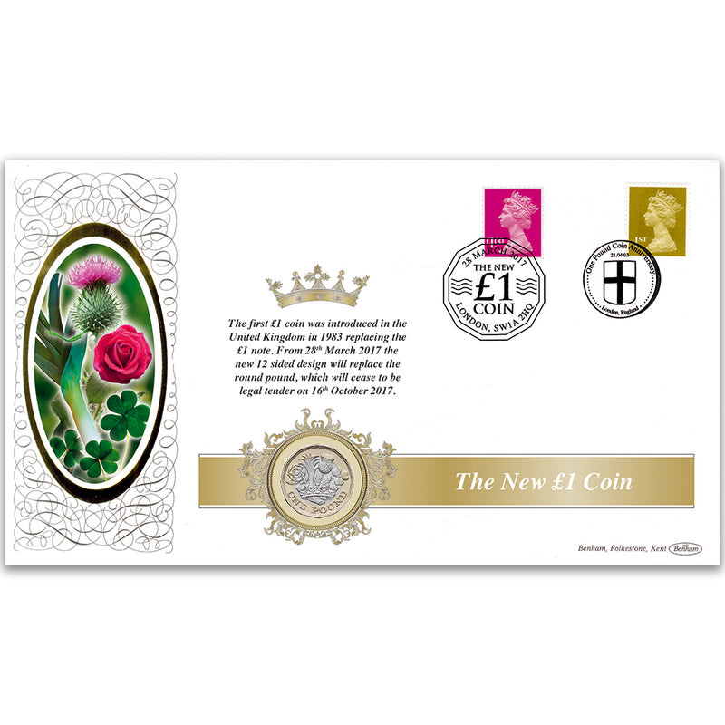 New £1 Special Coin Cover