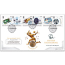 2019 British Engineering Stamps Coin - Signed Dr Dame Sue Ion