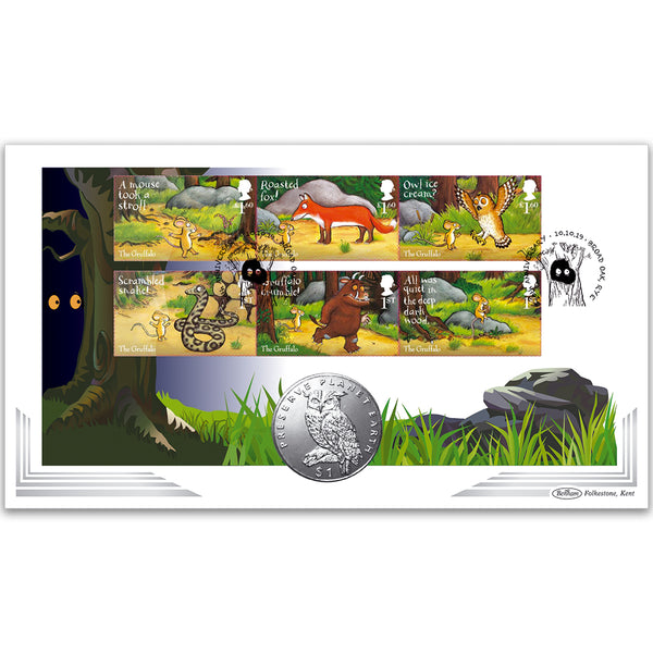 2019 The Gruffalo Stamps Coin Cover
