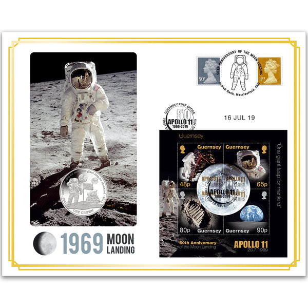 2019 Moon Landing 50th Special Coin Cover