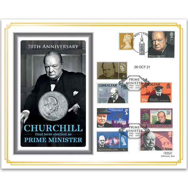Winston Churchill Special Coin Cover