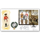 2022 Royal Marines M/S Coin Cover Signed Monty Halls