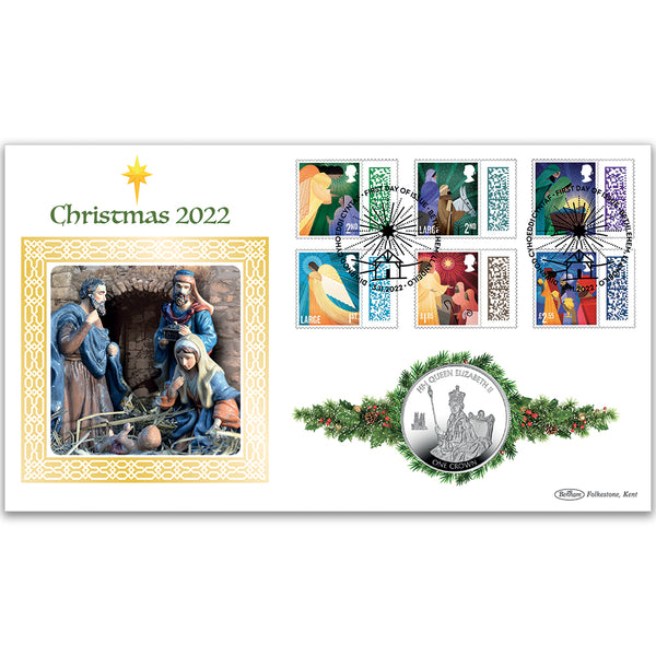 2022 Christmas Stamps Coin Cover