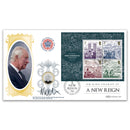 2023 Coronation of King Charles III M/S Coin Cover Signed Earl Marshal, Duke of Norfolk