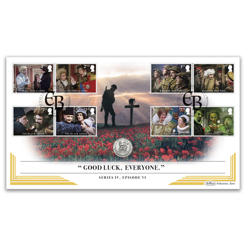 2023 Blackadder Stamps Coin Cover