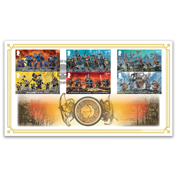 2023 Warhammer Stamps Coin Cover