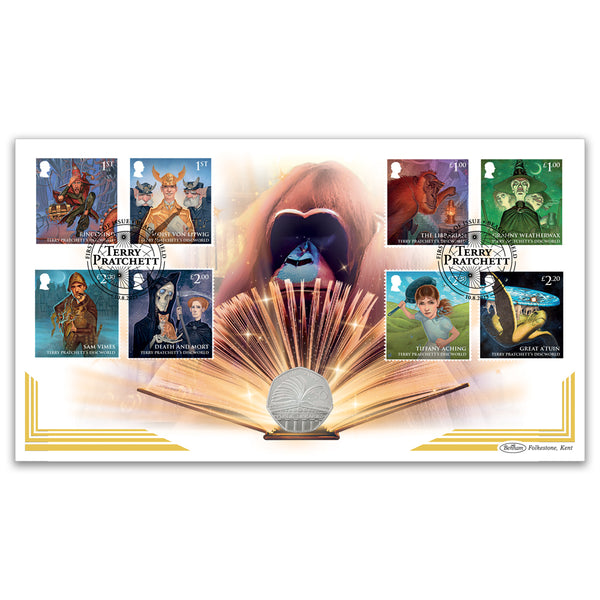 2023 Discworld Stamps Coin Cover
