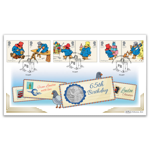 2023 Paddington Stamps Coin Cover