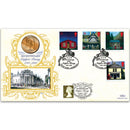 1997 Copper Penny 200th Coin Cover - Doubled