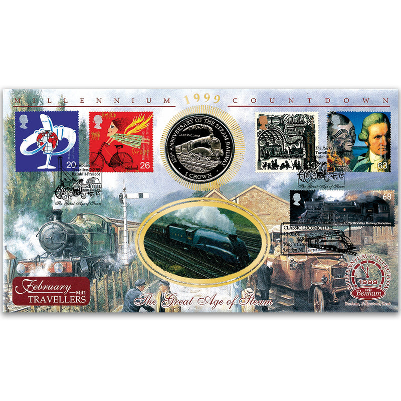 1999 Travellers' Tale: Steam Age Coin Cover - Doubled 2004