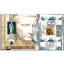 1999 Last Day of the 2nd Millennium Coin Cover - 1st Century Claudian Bronze Coin