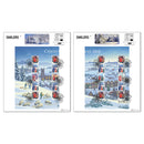 2018 Christmas Generic Sheet Pair of Large Cards